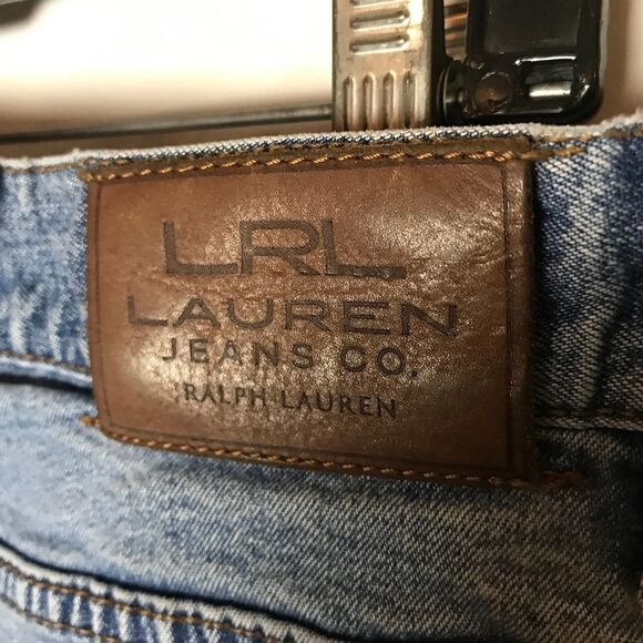 Lauren Ralph Lauren LRL Women's 14 Light Wash Light Wash Classic Bootcut Jeans - Picture 5 of 9